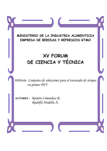 XV FORUM DE CIENCIA Y TÉCNICA