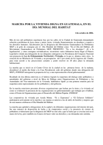 application/pdf Marcha por la vivienda Guatemala (español, 2006).pdf [467,27 kB]