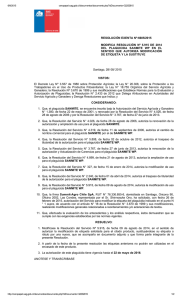 Modifica resolución nº 5.915 de 2014 del Plaguicida Sanmite WP en el sentido que autoriza modificación de etiqueta y la sustituye