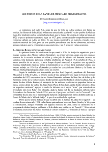 Artículo-BANDA DE MÚSICA-ADEJE-INICIOS
