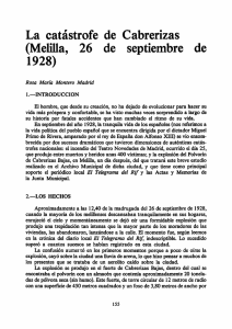 La catástrofe de Cabrerizas 1928)