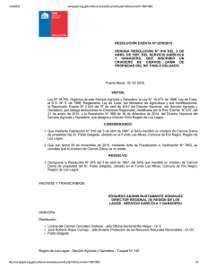 Deroga resolución n° 916 del 3 de abril de 1997, del Servicio Agrícola y Ganadero, que inscribió un criadero de Ciervos Dama de propiedad del sr. Pablo Delgado.