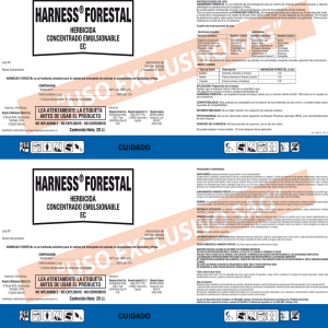 HARNESS FORESTAL