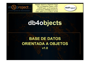 Presentacion db4objects