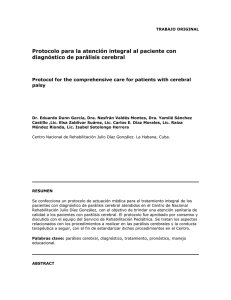 Paralisis cerebral protocolo de atencion integral