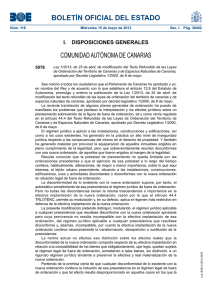 BOLETÍN OFICIAL DEL ESTADO COMUNIDAD AUTÓNOMA DE CANARIAS I.  DISPOSICIONES GENERALES 5076