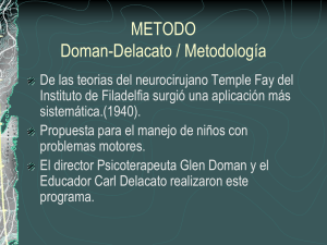 Parálisis cerebral y rehabilitacián método Doman Delacato