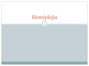 Hemiplejia definición tipos y tratamientos