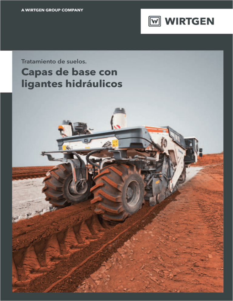 Capas De Base Con Ligantes Hidr ulicos Tratamiento De Suelos 