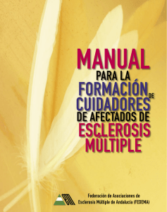 Esclerosis múltiple manual para la formación de cuidadores