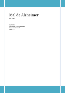 Enfermedad de Alzheimer historia diagnostico causas y tratamiento