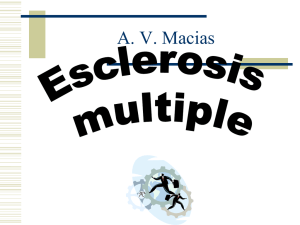Esclerosis múltiple síntomas fases evolutivas diagnostico y tratamiento