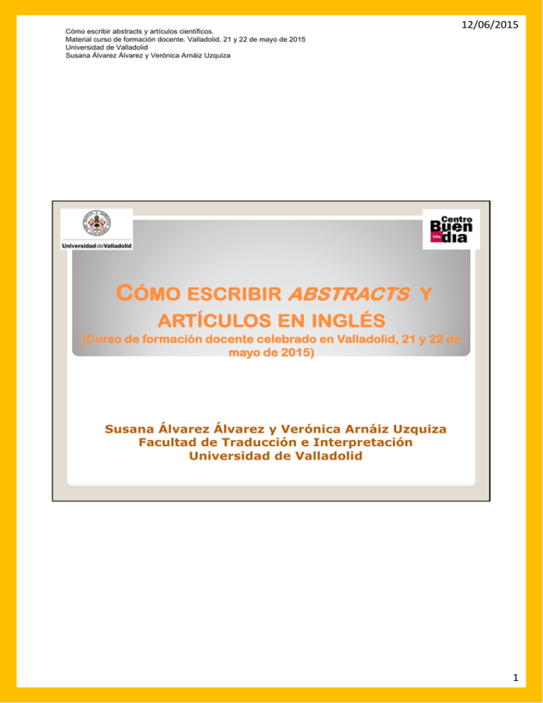 Cómo Escribir Abstracts Y Articulos.pdf