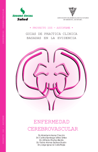 Enfermedad cerebrovascular guía de prácticas clínicas basadas en la evidencia 