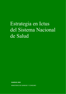 Guía en Ictus del Sistema Nacional de Salud España