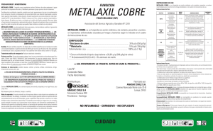 METALAXIL COBRE