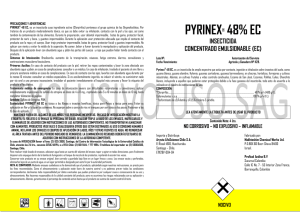 PYRINEX 48 % EC (Parte I)