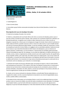 application/pdf Colombia, Bogotá, Casa Cultural 18 de Diciembre y Familia Torres Moreno (22.09.2014, ES).pdf [193,13 kB]