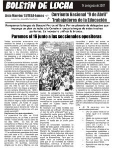 PDF - 287 KB - Boletín NÂº 7 de docentes de la Lista Marrón - SUTEBA Lomas de (...)