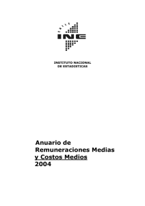 Chile: Anuario de Remuneraciones Medias y Costos Medios - 2004