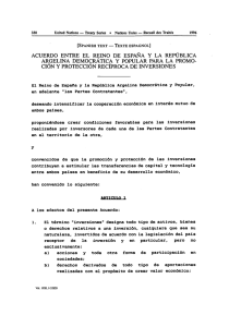 ACUERDO  ENTRE  EL  REINO  DE ... ARGELINA  DEMOCRATICA  Y  POPULAR  PARA ...