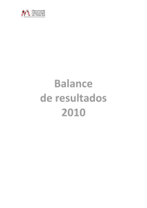 Resultados cuantitativos 2010