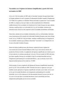descargar PDF Novedades en el rýýgimen de fusiones simplificadas a partir del 16 de noviembre de 200520130925-120913.pdf