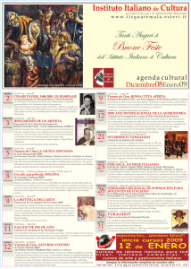 Agenda Cultural DICIEMBRE 2008 / ENERO 2009