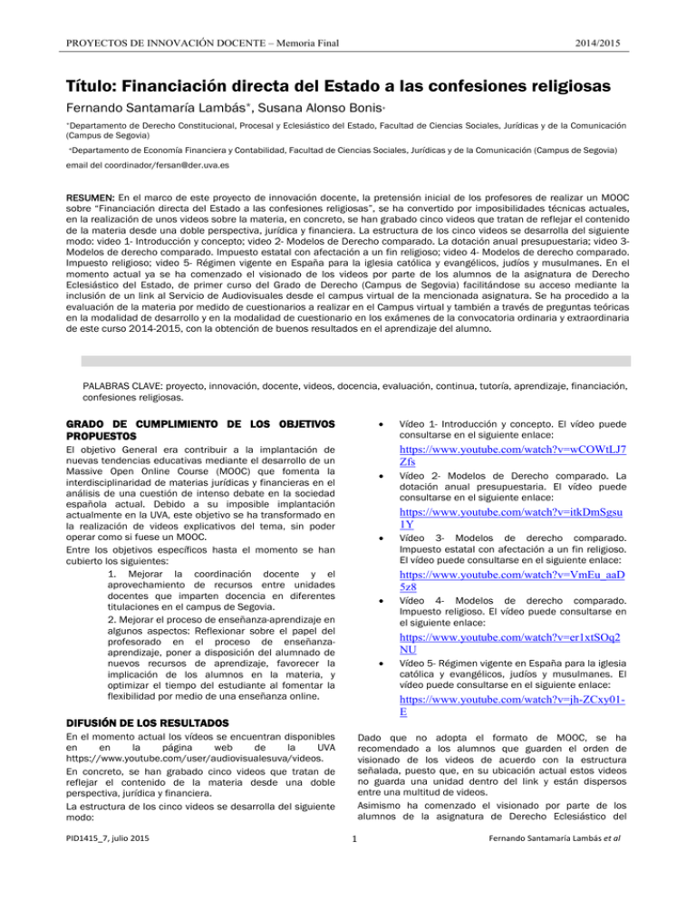 Memoria Final Proyecto Innovacion Docente  1 1pdf