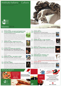 Calendario FEBRERO 2014 en formato PDF