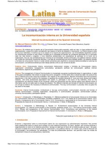 Revista Latina de Comunicación Social 63 – 2008