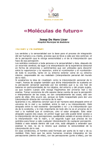 «Moléculas de futuro»  Josep De Haro Licer