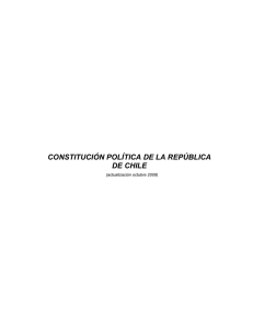 Constitución Política de la República de Chile