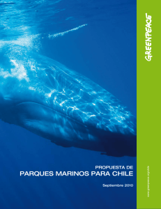 Propuesta de Parques Marinos para Chile