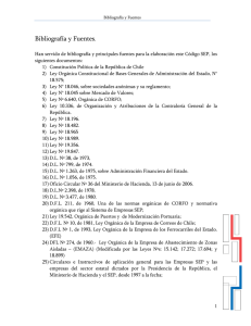 BIBLIOGRAFIA Y FUENTES