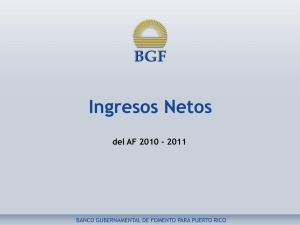 Ingresos Netos al Fondo General - jun. 2011
