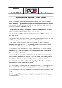 Descargar problemas de ecuaciones de matemáticas de 4º de la ESO