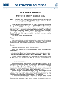 BOLETÍN OFICIAL DEL ESTADO MINISTERIO DE EMPLEO Y SEGURIDAD SOCIAL 2000