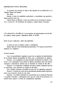 DISPOSICIÓN FINAL SEGUNDA &#34;Boletín Oficial del Estado&#34;.