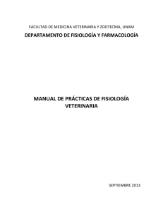 Manual de Prácticas de Fisiología Veterinaria