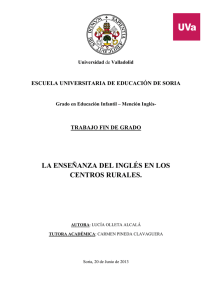 LA ENSEÑANZA DEL INGLÉS EN LOS CENTROS RURALES. Lucía Olleta.pdf