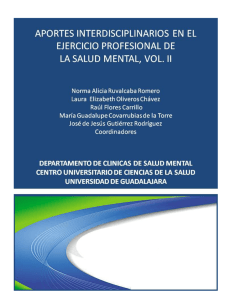 Aportes Interdisciplinarios en el Ejercicio Profesional de la Salud Mental- 2013