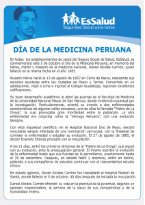 Día de la Medicina Peruana 2012