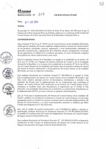 Resolución N° 217-G-RAPI-ESSALUD-2014