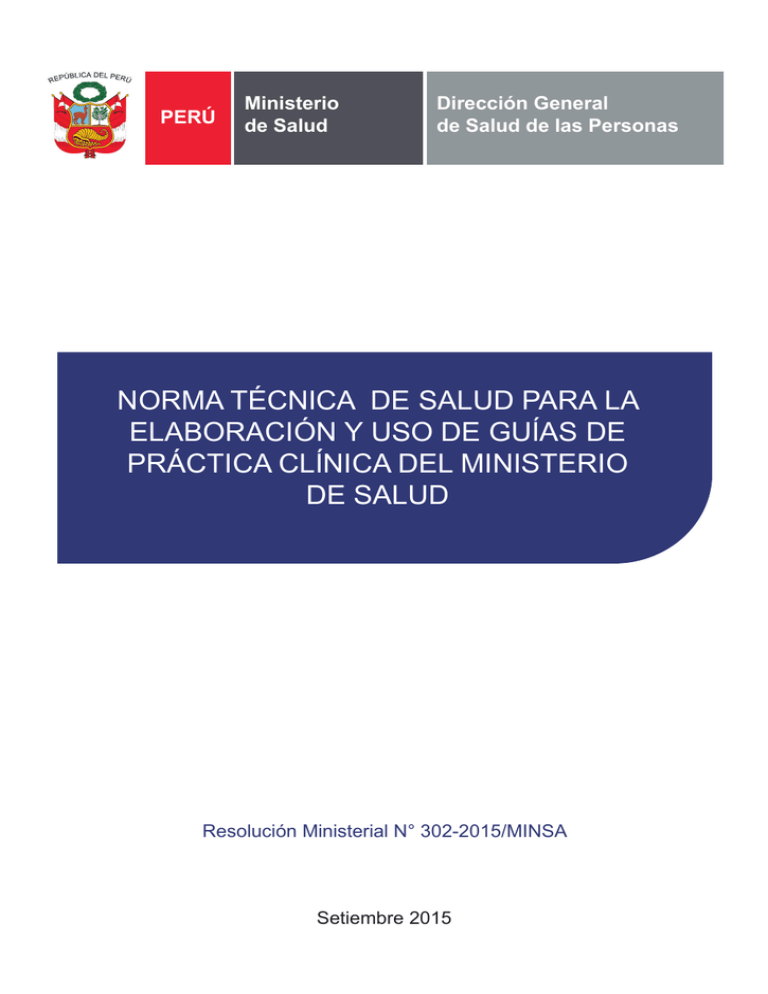 Documento Técnico Metodología Para La Elaboración De Guías De Práctica ...