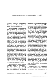 núm . 24, 2004 perspectiva adoptada por CASSESE International