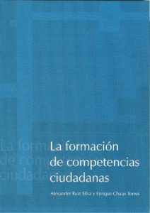 Formaci&oacute;n de Competencias Ciudadanas: Educaci&oacute;n C&iacute;vica en Colombia