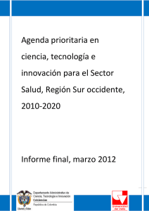 Informe final, marzo 2012