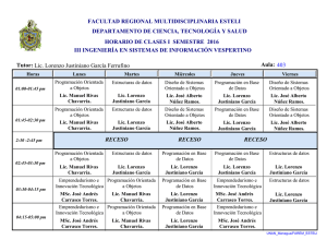 Ingeniería en Sistemas de Información 