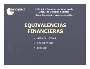 Equivalencias financieras (teórico completo)